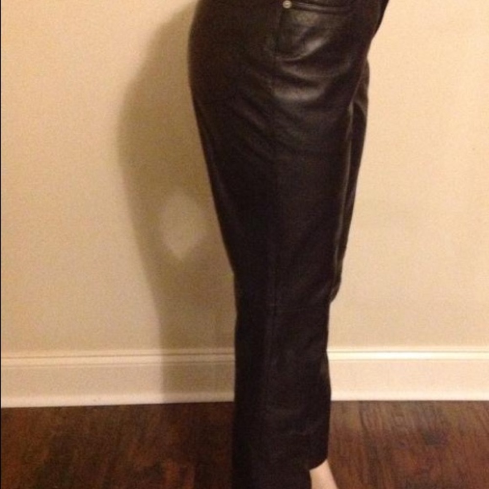 Tommy Hilfiger real leather pants - Picture 6 of 8